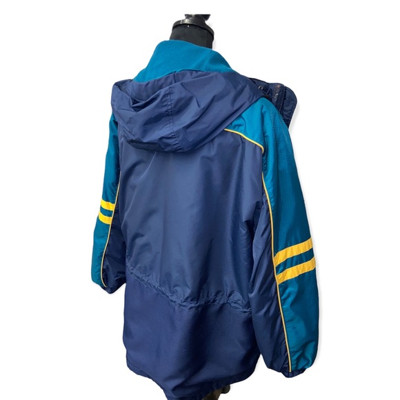 Vintage Columbia Navy/Teal Ascent Puffer Jacket Size Large - Picture 6 of 14